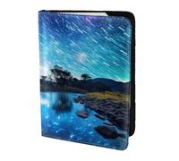 Cool star river print Passport Cover, Passport Holder Cover Wallet Passport Wallet Case for Cards and Documents