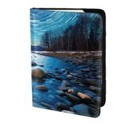 Cool star river print Passport Cover, Passport Holder Cover Wallet Passport Wallet Case for Cards and Documents