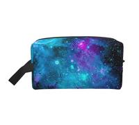 Cool Star River Print Travel Makeup Portable Cosmetic Organizer Pouch Large Bag Capacity Storage Bag