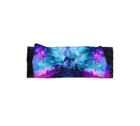 Cool star river Printed bow headband, a fashionable turban headband with elasticity, suitable for newborns and infants