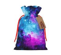 Cool Star River Printed Drawstring Gift Bags,Various Sizes, Bulk Plastic Packaging Bags