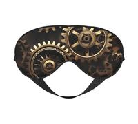 Cool Steampunk Gears Print Comfortable Sleep Eye Mask Men Women Lightweight Travel Nap Meditation Yoga Work
