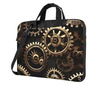 Cool Steampunk Gears Print Convenient Laptop Bags Stylish And Protective Computer Bag Style Unique