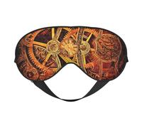 Cool Steampunk Gears Sleep Eye Mask Comfortable Eyes Hade for Sleeping,Light Blocking Sleep Mask with Adjustable Strap