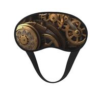 Cool Steampunk Gears Sleep Mask for Side Sleeper, Light Blocking Night Masks for Sleeping Eye Mask for Women Men Eye Cover Soft Comfortable Eye Shade for Travel, Nap