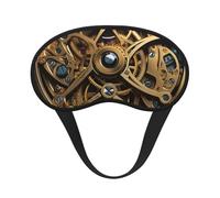 Cool Steampunk Gears Sleep Mask for Women Girls Men Soft Comfortable Eye Mask with Adjustable Strap Blackout Eye Sleep Shade Cover for Travel Yoga Nap Shift Work