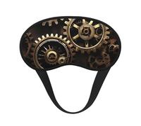 Cool Steampunk Gears Sleep Mask Soft Comfortable Eye Mask with Adjustable Strapblackout Eye Sleep Shade Cover for Women Girls Men Travel Yoga Nap Shift Work