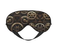Cool Steampunk Gears Sleep Mask with Gear Print for Women and Men, Comfortable Eye Mask for Travel, Nap or Sleep