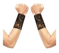 Cool Steampunk Gears Stretch Wrist Support Wristband, Breathable Sports Wrist Wrap, Elastic Wristbands For Basketball Tennis Gym