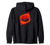 Cool Steel Drum or Simple Steel Pan Art for Steel Band Pride Zip Hoodie