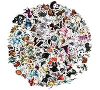Cool Stickers, 106 Pcs Gothic Fantasy Monster Vinyl Stickers for Decor | Waterproof Stickers with Stickers for Adults and Laptop Stickers, Dark Fairy Designs for Journals, Bottles and Scrapbooks