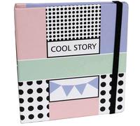 Cool Story Slip-In Instax Mini Photo Album - Overall Size 4.5x5 Inches