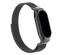 Cool Strap for Xiaomi Smart Band 8 Metal Black, Black/White, One Size