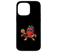 Cool Strawberry Superhero Basketball Player Case for iPhone 14 Pro Max
