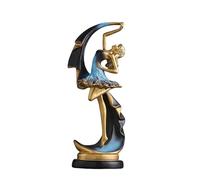 Cool Stuff to Put on Shelves Dancing Girl Statue Modern Home Decor Sculpture Resin Dancer Figurine Art Deco Gift for Living Room/Bedroom/Wine Cabinet Room Decor Aesthetic(A2)