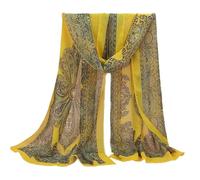 cool stuff under 10 pounds under 1 pound Scarf for Women Uk Bird Woman Chiffon Long Silk Scarf Small Scarf Scarf Long Shawls and Wraps Soft Warm Spinning Tassel Shawl Scarf for gifts for women