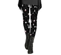 cool stuff under 10 pounds under 1 pound Womens Leggings Women Holidays Casual Comfort Flowers Printed Leggings Workout Sport Trousers Pants Seamless Leggings Gym Leggings women leggings