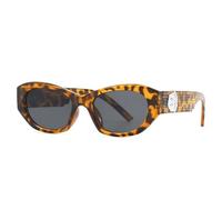 Cool Style Trendy Sunglasses Polygon Shape UV400 Protection For Women's Sun Glasses Female Sunglass,Leopard Gray 2026