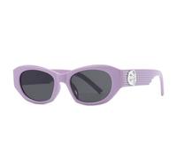 Cool Style Trendy Sunglasses Polygon Shape UV400 Protection For Women's Sun Glasses Female Sunglass,Purple Gray 2026