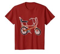 Cool Stylised Retro 1970's Chopper Style Bicycle Nostalgic T-Shirt