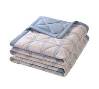 Cool Summer Blanket for Hot Sleepers, Soft Sherpa Fleece Throws Fabric Breathable Adult Baby Children, Cotton Blanket Queen Size