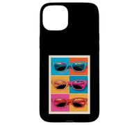 Cool Sunglasses Pop Art Trio Design Case for iPhone 15 Plus