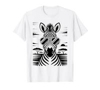 Cool Sunglasses Zebra Zoo Lover Funny Safari Animal T-Shirt