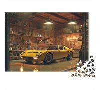 Cool Supercar Jigsaw Puzzle Extremely Difficult, Very Hard to Complete Suitable for Adults 300pcs (40x28cm)
