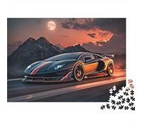 Cool Supercar Jigsaw Puzzles Extremely Challenging Perfect for Passing The Time Strengthen Bonds Suitable for All Ages 1000pcs (75x50cm)