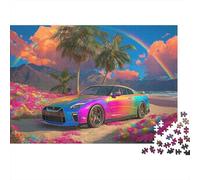 Cool Supercar Jigsaw Puzzles Extremely Challenging Perfect for Passing The Time Strengthen Bonds Suitable for All Ages 1000pcs (75x50cm)