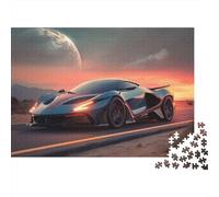 Cool Supercar Jigsaw Puzzles Highly Challenging Great Fun The Perfect Way to Pass The Time Decorative Puzzle Pieces 1000pcs (75x50cm)