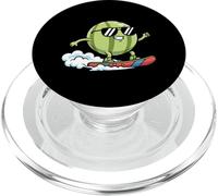 Cool Surfing Watermelon With Sunglasses Summer PopSockets PopGrip for MagSafe