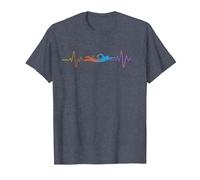Cool Swimming for Men Women Kids Swimmer Swim Instructor T-Shirt, Men, Heather Blue, Large