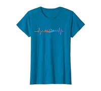 Cool Swimming for Men Women Kids Swimmer Swim Instructor T-Shirt, Women, Sapphire Blue, Small