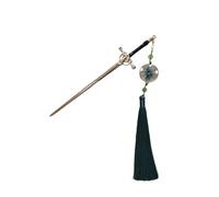 Cool Swords Theme Hairpiece Swords Hairpin Comfortable Alloy Texture Hair Decors Tassels Hair Clip Suitable For Daily Wear