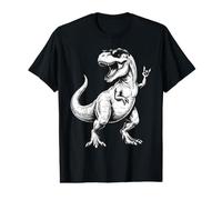 Cool T-Rex Sunglasses Rock Dinosaur Value Graphic T-Shirt