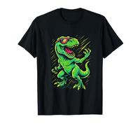 Cool T-Rex - Vintage Dinosaur Music Rock T-Shirt