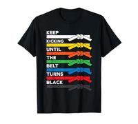 Cool Taekwondo Belts Gift Tae Kwon Do Student Instructor T-Shirt