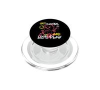 Cool Teddy Bear Graphic get outside and lets play Streetwear PopSockets PopGrip for MagSafe