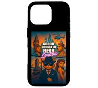 Cool Teddy Bear London Illustration Novelty Graphic Designs Case for iPhone 16 Pro
