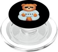 Cool Teddy Bear with Sunglasses Teddy Lover, The Boss, Bossy PopSockets PopGrip for MagSafe