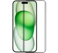 Cool Tempered Glass Screen Protector for iPhone 15 Plus (FULL 3D Black)