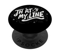 Cool That's my Line Graphic for Emblem Lovers PopSockets Adhesive PopGrip