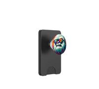 Cool Tie Dye Sunglasses Yeti Graphic Illustration Art PopSockets PopWallet for MagSafe