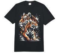 Cool Tiger Art Design Comfort Colors Adult Heavyweight T-Shirt