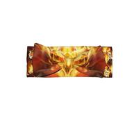 Cool Tiger in Flame Baby bow headband, a hair accessory for newborns and infants, suitable for babies 0-6 months old
