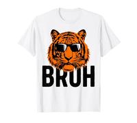 Cool Tiger Wearing Sunglasses Bold Animal Design T-Shirt