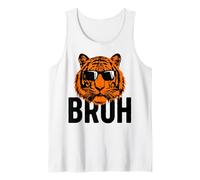 Cool Tiger Wearing Sunglasses Bold Animal Design Tank Top
