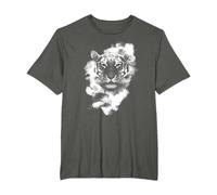 Cool tiger with white clouds T-Shirt