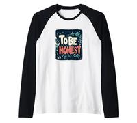 Cool to be Honest Logo Raglan Baseball Tee